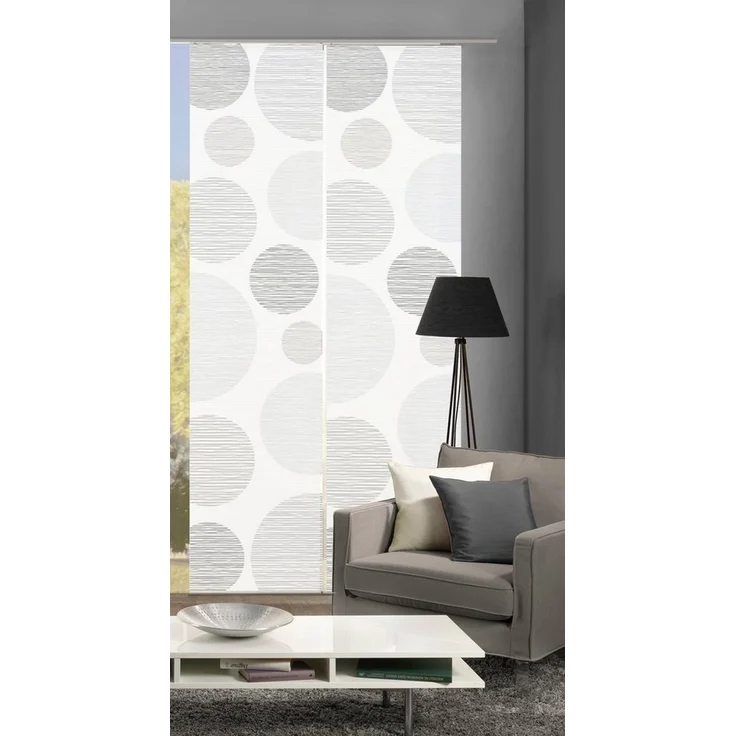 Home Wohnideen Flächenvorhang Borden rose, 60 x 260 cm – Bild 3