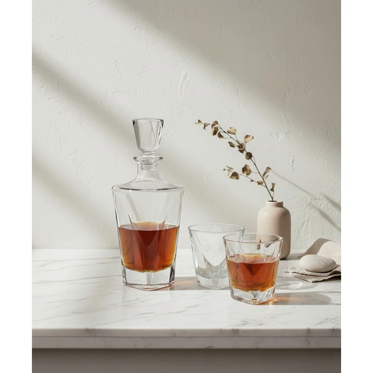 Glas-Set aus Glas AFFEKDESIGN EVA TRIANGLE 280 ml / 780 ml Transparent 7-teilig – Bild 3