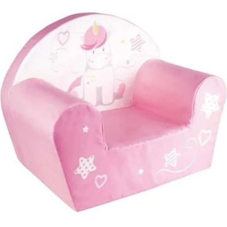 FUN HOUSE 713069 Licorne Kindersessel, Polyester, Pink, Kinder