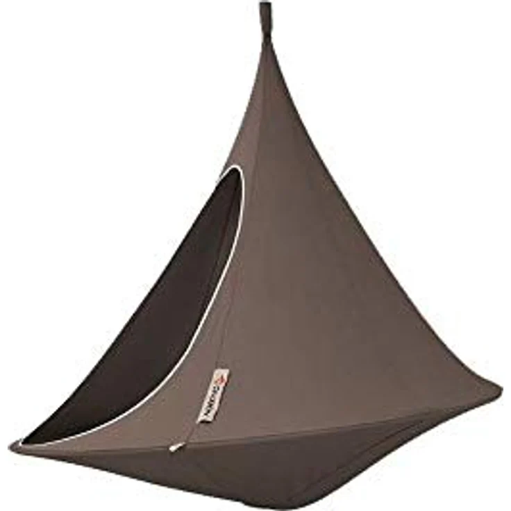 VIVERE Cacoon CACDT7 Double Hängesessel - Taupe, Ø1,8 – Bild 6