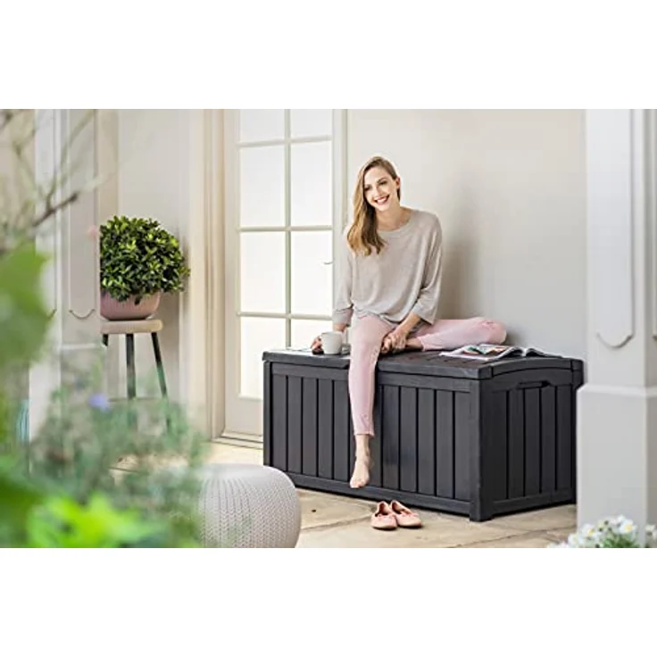 Gartentruhe Keeper, Grau – Bild 5