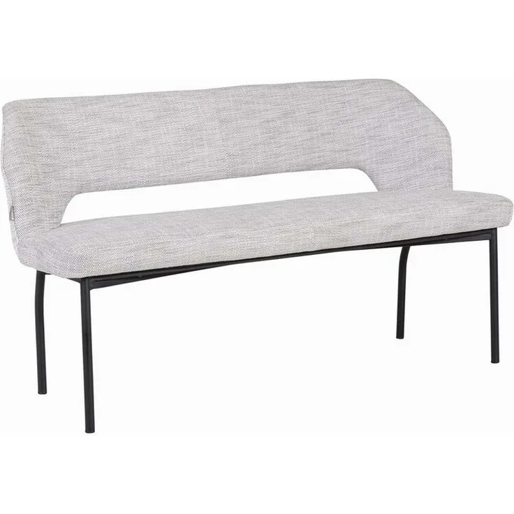 Bank Bloom 150 cm, Hellgrau