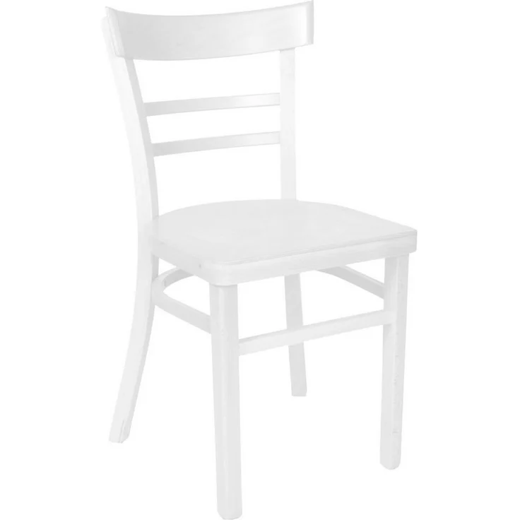 einrichtungsdesign24 Küchenstuhl Küchenstuhl Laura farbiger Holzstuhl Esstisch Esszimmer Retro Vintage, Gestell Massivholz – Bild 1