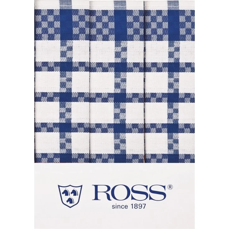 ROSS Geschirrtuch Ross Geschirrtücher 3er Pack Baumwolle, Set mit 3 Geschirrtüchern – Bild 1