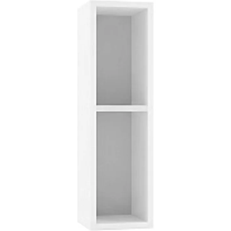 Alice WO20 offenes Küchen-Hängeregal, 20 x 72 x 28,8 cm, Weiß, zur Selbstmontage – Bild 1