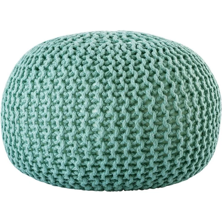 Amagohome Sitzhocker Pouf Outdoor ø 55 o. 45cm Bodenkissen Sitzpouf Hocker wetterfest pfleg – Bild 4