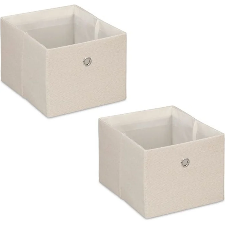 Relaxdays Aufbewahrungsbox im 2er Set – Bild 1