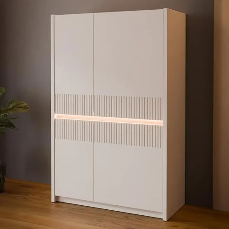 FORTE Highboard Oak Square