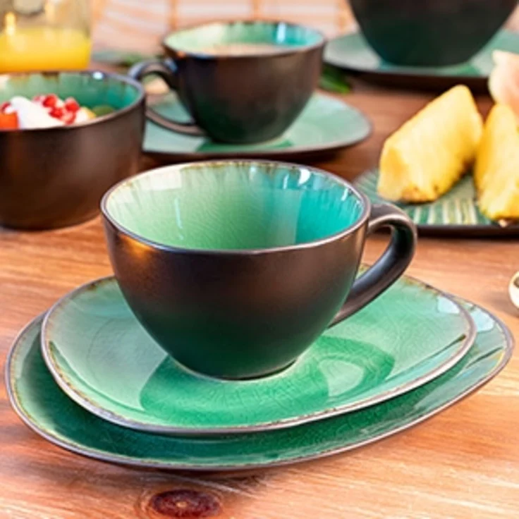 SÄNGER Espressotassen Set Palm Beach 8 teilig – Bild 3