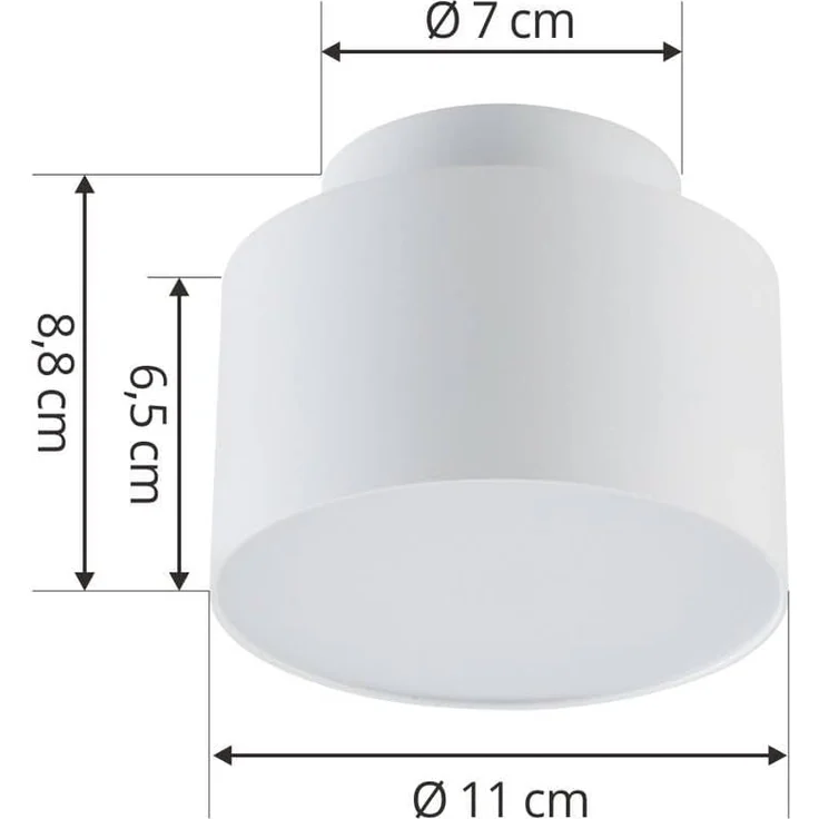 Lindby Deckenstrahler Nivoria, LED, Metall, Weiß warmweiß IP20, LED 15 W gesamt, warmweiß – Bild 4