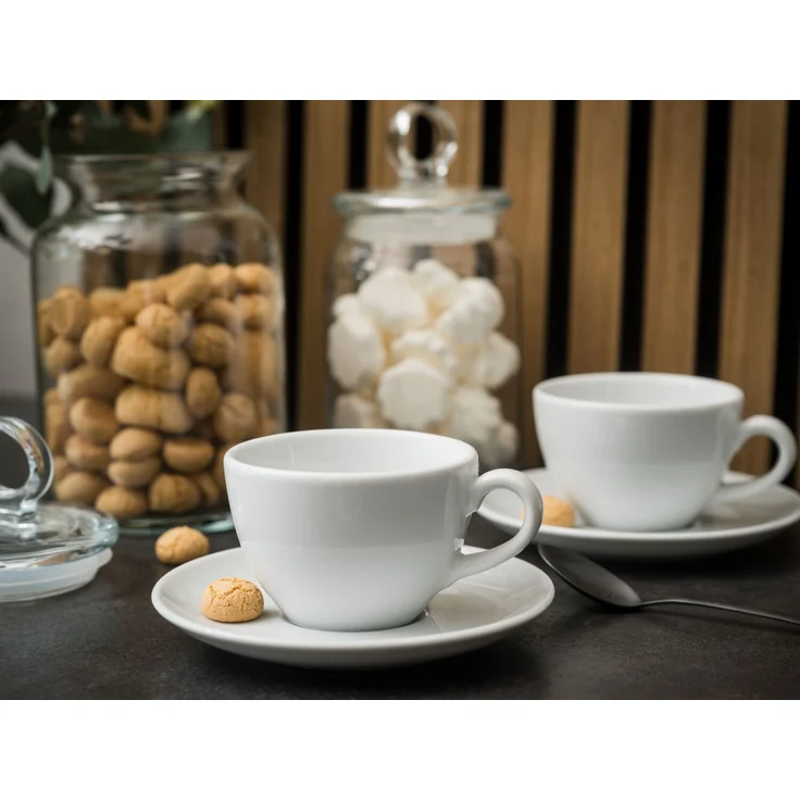 Bistrot Weiss, Cappuccino Set 8-tlg (mo) – Bild 2