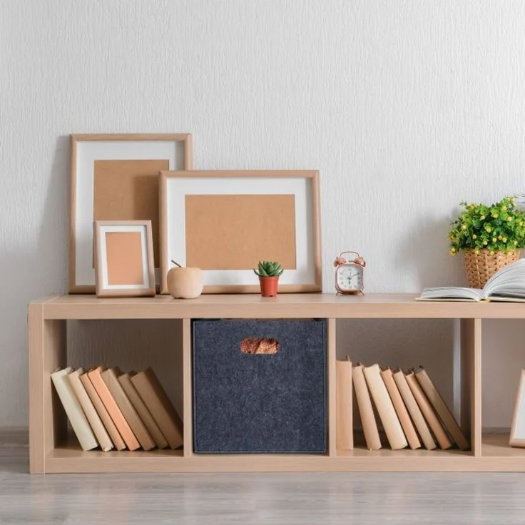 2x Quadratischer Filzkorb, Anthrazit 10024396 – Bild 2