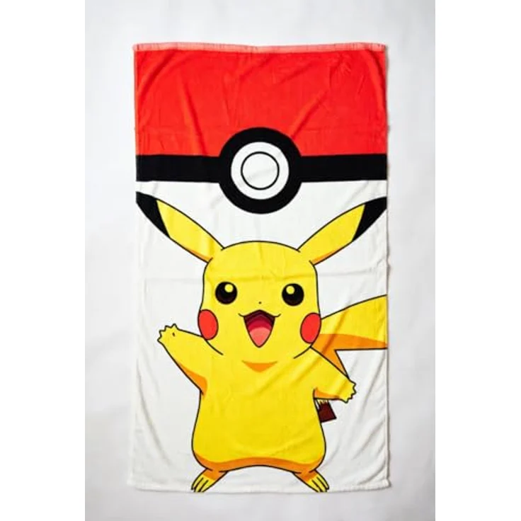 POKÉMON Strandtücher Pokémon Strandtuch, 100% Baumwolle, 140 x 70 cm – Bild 2
