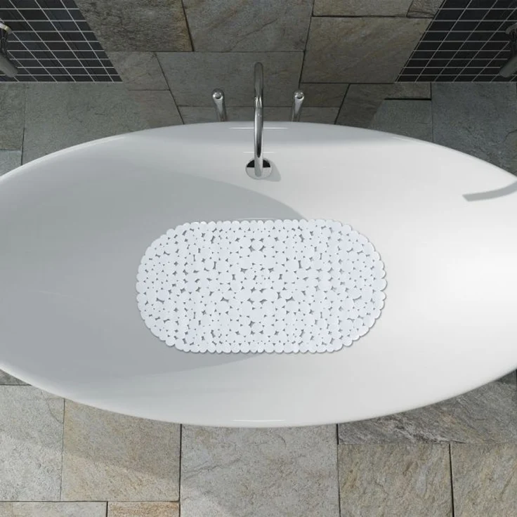 Relaxdays Badewannenmatte Steinoptik – Bild 2