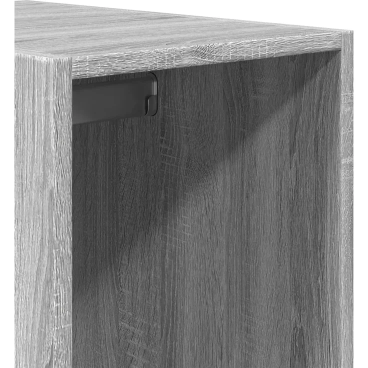 vidaXL Kleiderschrank Grau Sonoma 30x50x200 cm Holzwerkstoff 3307743 – Bild 8