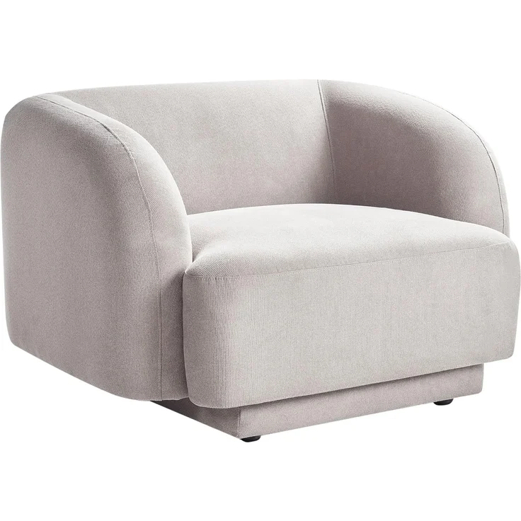 Sessel SKJANES Stoff Grau – Bild 1