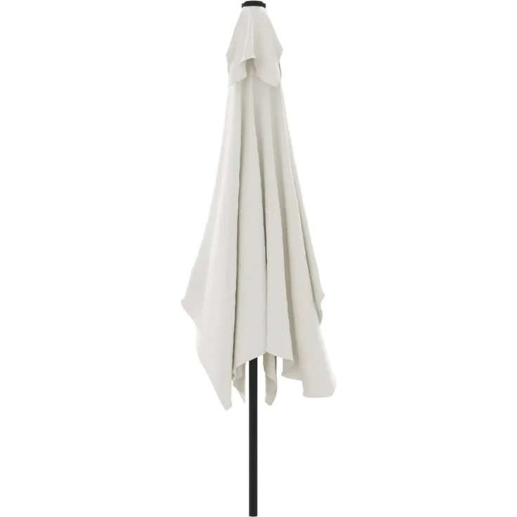 vidaXL Sonnenschirm 200x300 cm Sandweiß Rechteckig 40772 – Bild 3