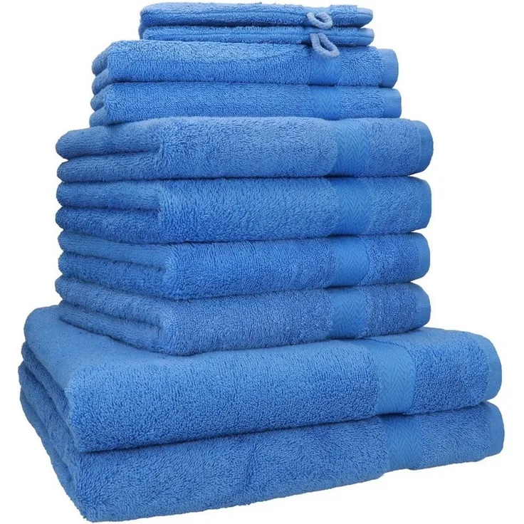 Betz Handtuch Set 10-tlg. Handtuch-Set PREMIUM, 100% Baumwolle (10-St), 100% Baumwolle