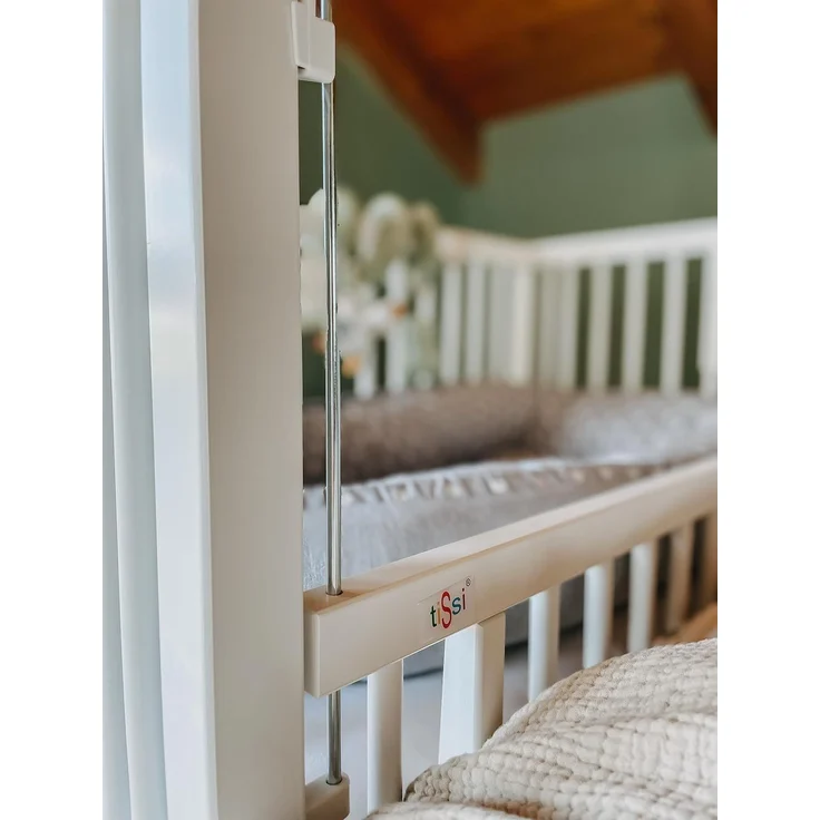 tiSsi 'MAXI BOXSPRING' Beistellbett, weiß, 90x50 cm – Bild 4