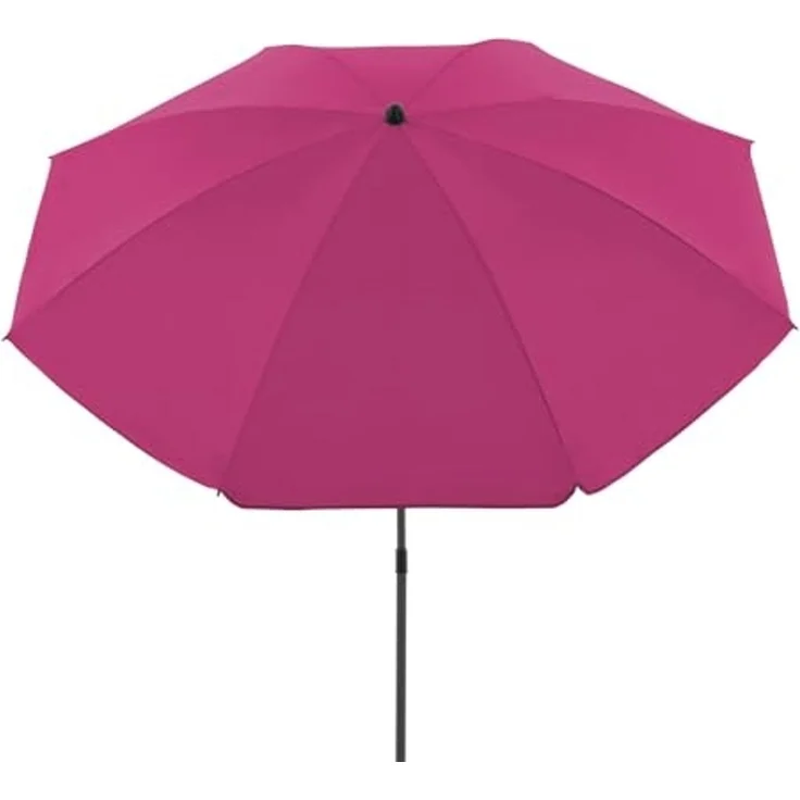 Derby by Doppler Sonnenschirm / Gartenschirm "Como 160", pink, Ø 160 cm – Bild 4