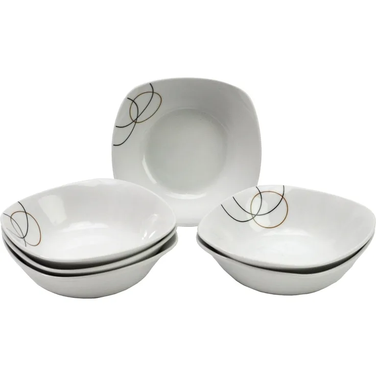 6er Set Müsli- Salatschale Look 14,6cm