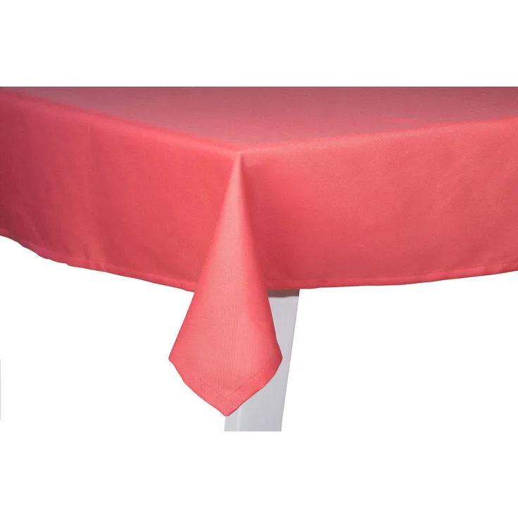Tischdecke PANAMA LB 250x150 cm rot Tischläufer Tischband