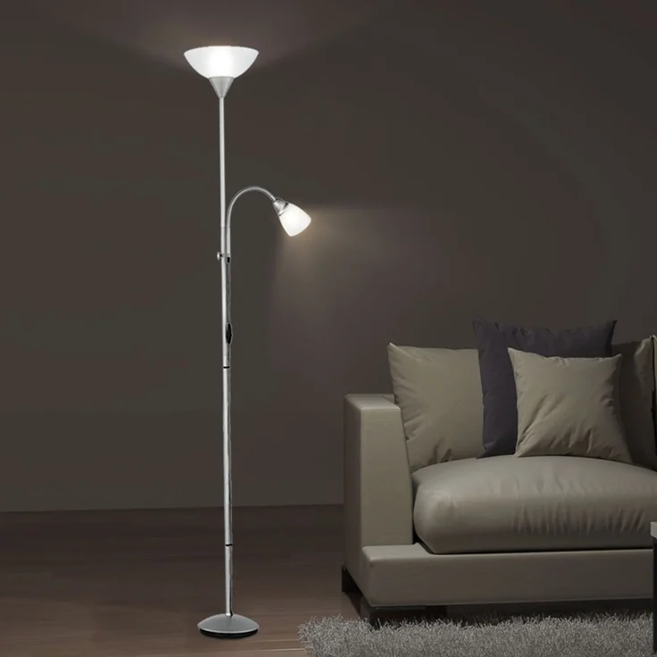 RGB LED Stehlampe, Leseleuchte verstellbar H 180 cm – Bild 10