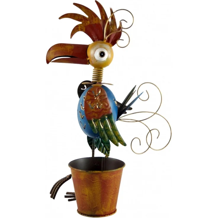 Pflanztopf Pepe blau ca. 40 cm - Gartendekoration – Bild 2