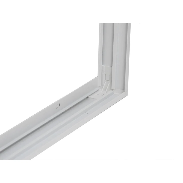 LED Panel Rahmen 62x62cm Aufputz Rahmen Deckenmontage Einbaurahmen Befestigung Aluminium Weiss – Bild 4