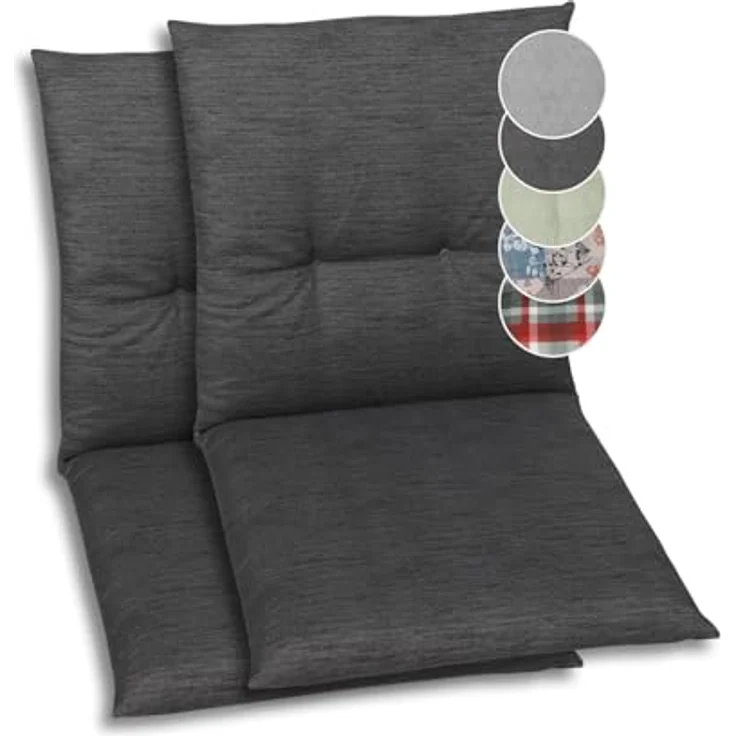 GO-DE Sitzauflage, (Spar-Set, 2 St), Maße ca.: 48 cm x 98 cm x 5 cm – Bild 2