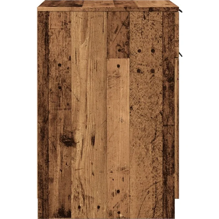 vidaXL Büroschrank Altholz-Optik 33x50x75 cm Holzwerkstoff 856997 – Bild 6