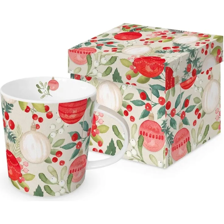 Paperproducts Trend Mug Merry Ornaments