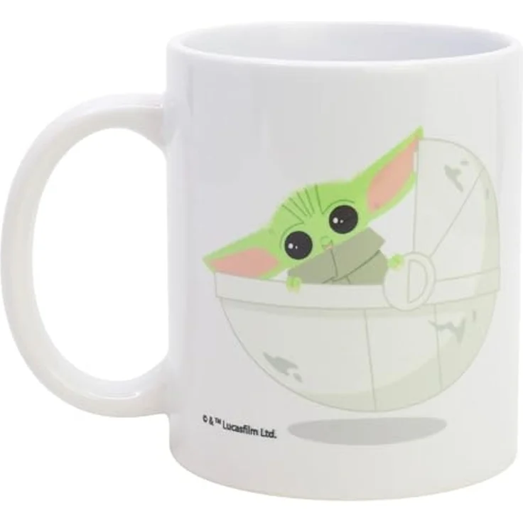 The Mandalorian Tasse 325ml Baby Yoda Keramikbecher im Geschenkset – Bild 3