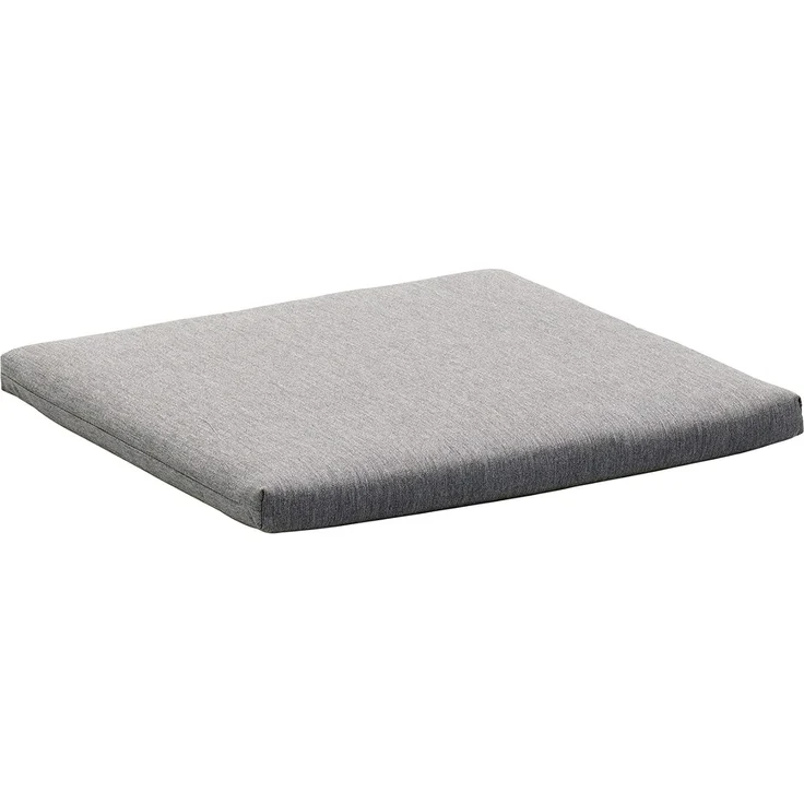 Sieger 5510 4912 Hocker-Auflage Schaum / Vlies Füllung, Polyacryl Anthrazit 49 x 4 x 49 cm – Bild 1