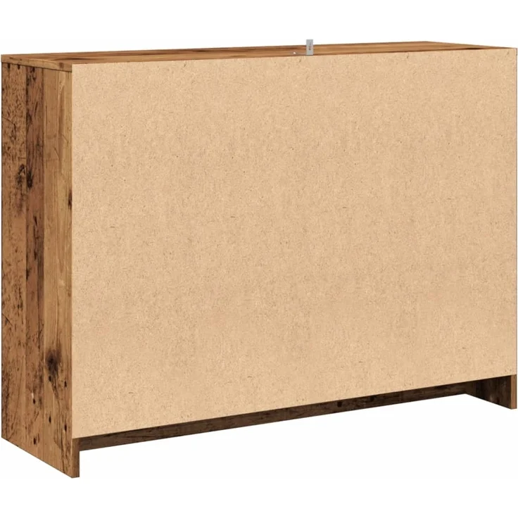 vidaXL Sideboard Altholz-Optik 102x33x75 cm Holzwerkstoff 856780 – Bild 5
