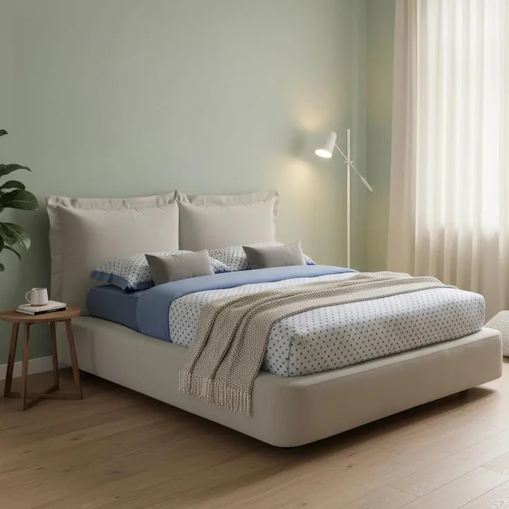 Talamo Italia 2Sitzer Elisabetta Schlafsofa,Wohnzimmersofa,Made in Italy,Drehbare Öffnung mit Matratze,Netz inklusive,aus gepolstertem Stoff, Standardarmlehnen,cm:180x95h90,Farbe Grau und Anthrazit