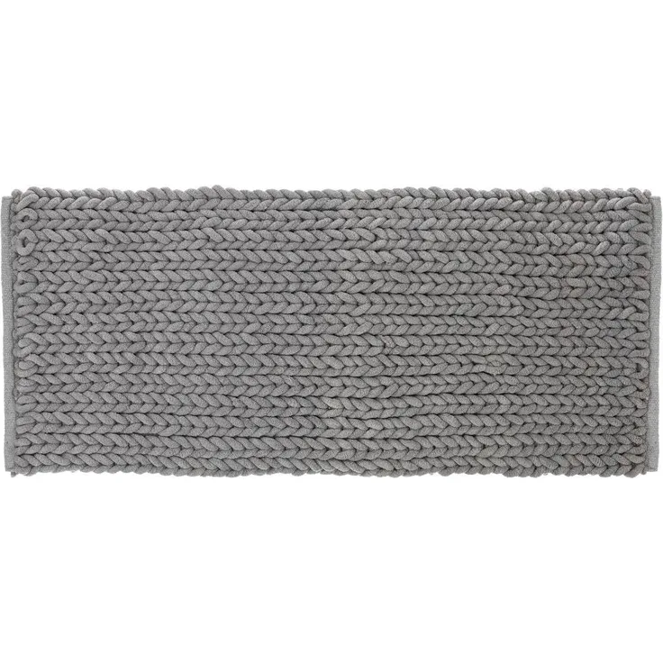 Badteppich COCO, 50x120 cm, Grau