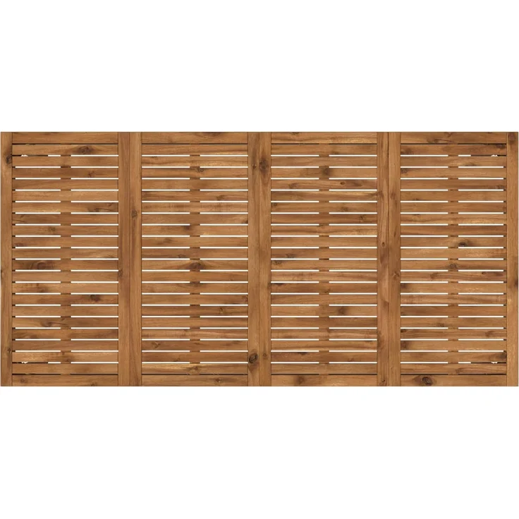 vidaXL Gartentisch NAARDEN Natur und Kaffee 147 x 88,5 x 75 cm 901324 – Bild 5
