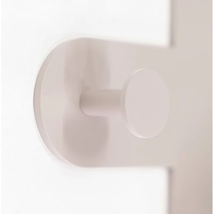Spinder Design FRONDO Garderobe aus Stahl im modernen Farbton Silky Taupe 66x8,5x37,5 cm – Bild 4