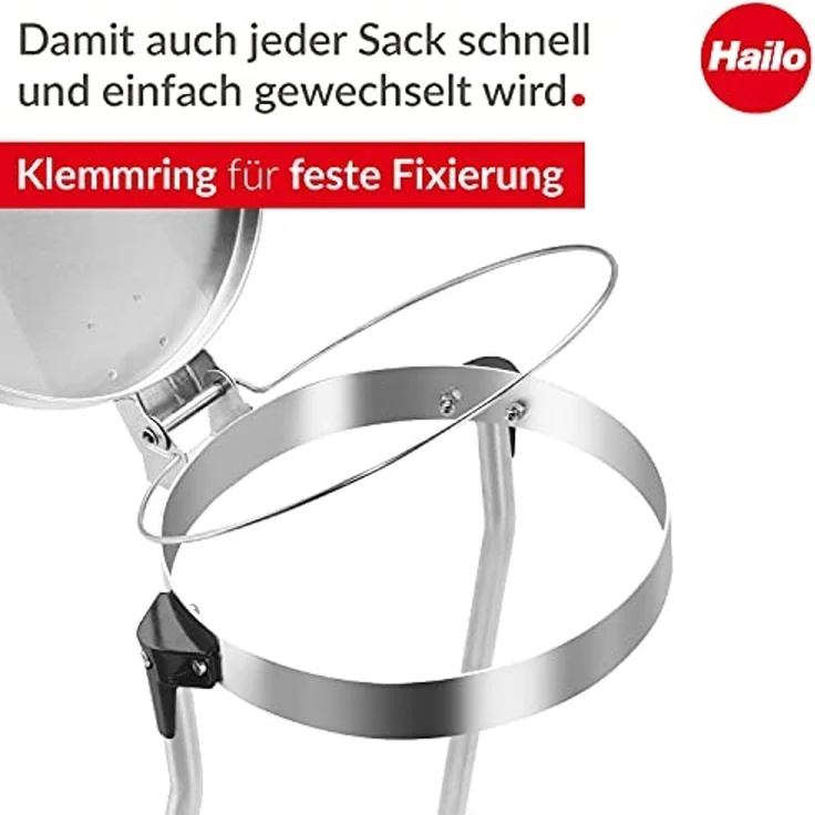Hailo Mülleimer ProfiLine MSS design XXXL Stahl – Bild 3