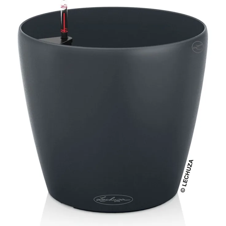 Lechuza Übertopf Classico Color Ø 34,5 x 32,5 cm schiefergrau