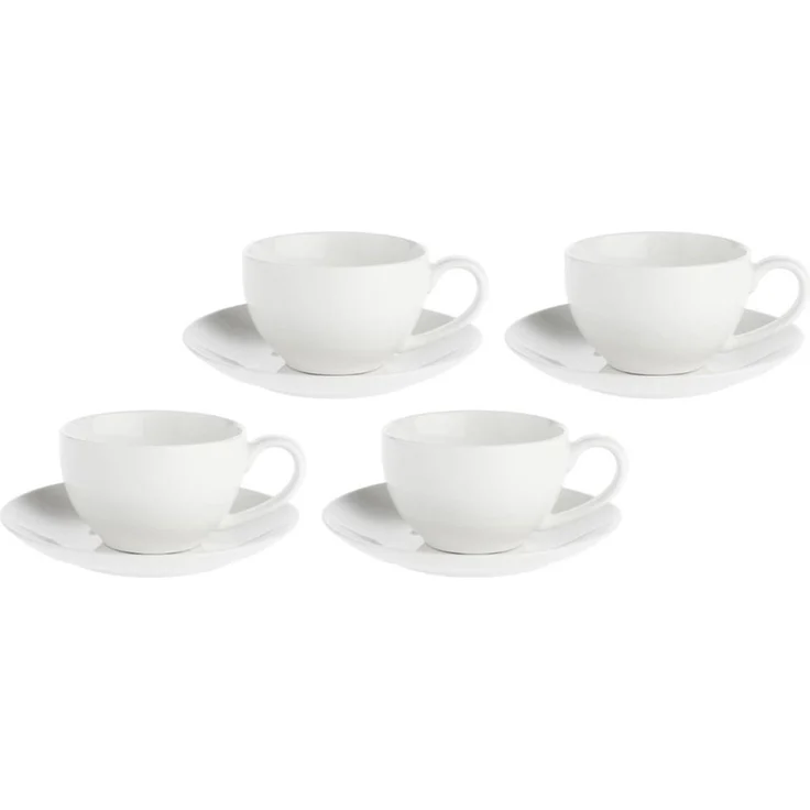La Porcellana Bianca La Porcellana Bianca 4er Set Tassen mit Untertasse 350 ml P004200027Z