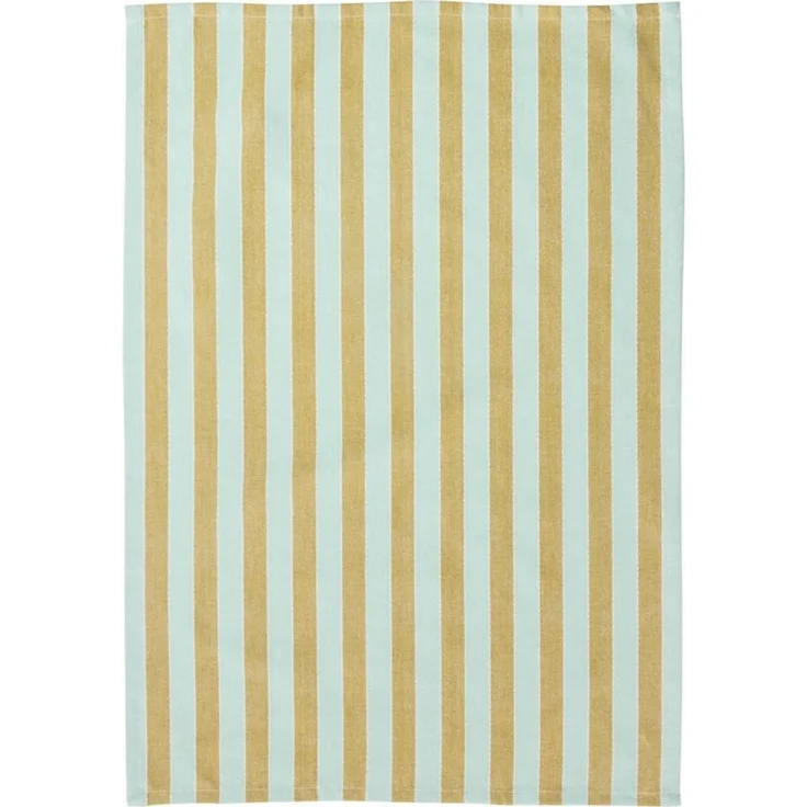 Tranquillo Geschirrtuch aus Bio-Baumwolle Vivid Lines 70x50 cm bunt gestreift Aufhängeschlaufe, Tuch aus GOTS-zertifizierter Biobaumwolle, saugfähig – Bild 2