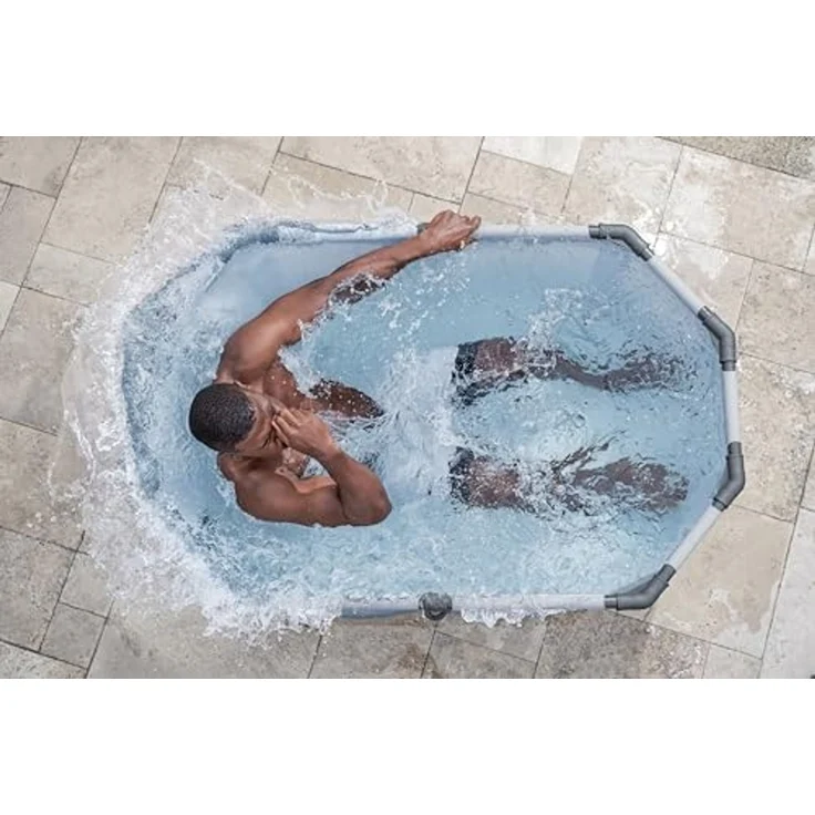 Bestway Pool LAY-Z-SPA® Eisbad Glacial Dip™ (Set, Inkl. Filterpumpe, Abdeckplane), 150 x 90 x 65 cm – Bild 3