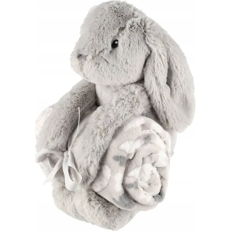 4Living Decke Throw and plush Bunny 75x100 cm