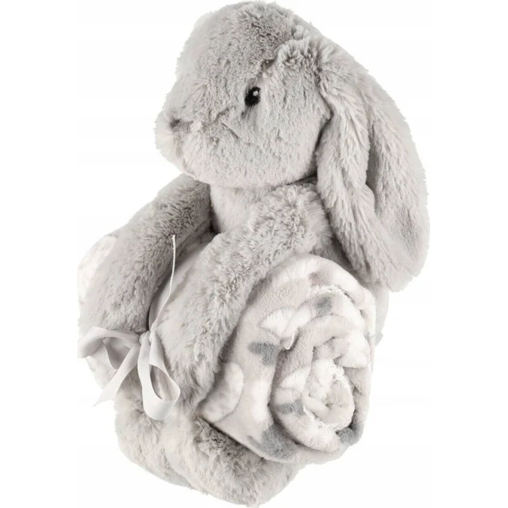 4Living Decke Throw and plush Bunny 75x100 cm