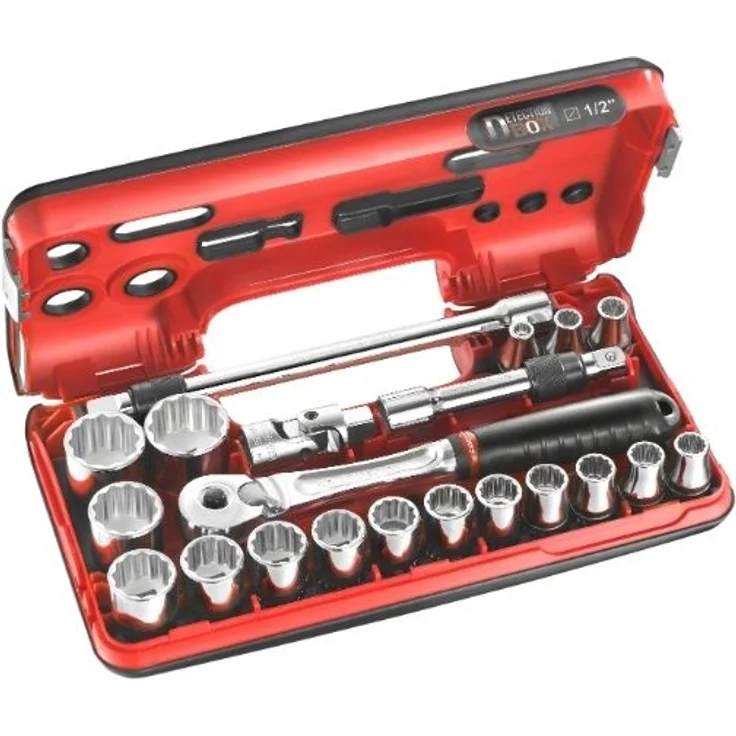 Facom Steckschluessel-Set 1/2Z D-Box, 21-tl