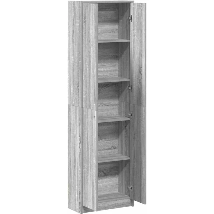 vidaXL Kleiderschrank Graues Sonoma 55 x 25 x 189 cm 3334013 – Bild 5