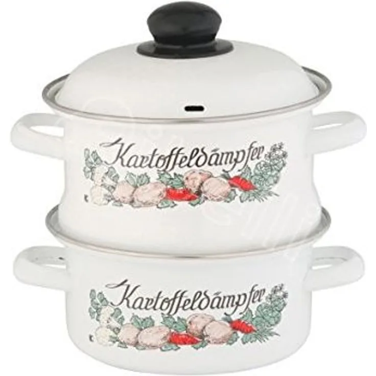 Testrut 220082 Kartoffeldämpfer-Bio-Dünster 16 cm Dekor Kartoffel