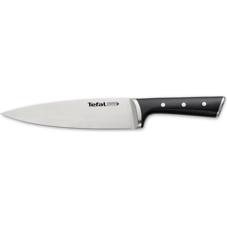 Tefal 'K23202 Ice Force' Kochmesser, Edelstahl schwarz, 20 cm – Bild 1